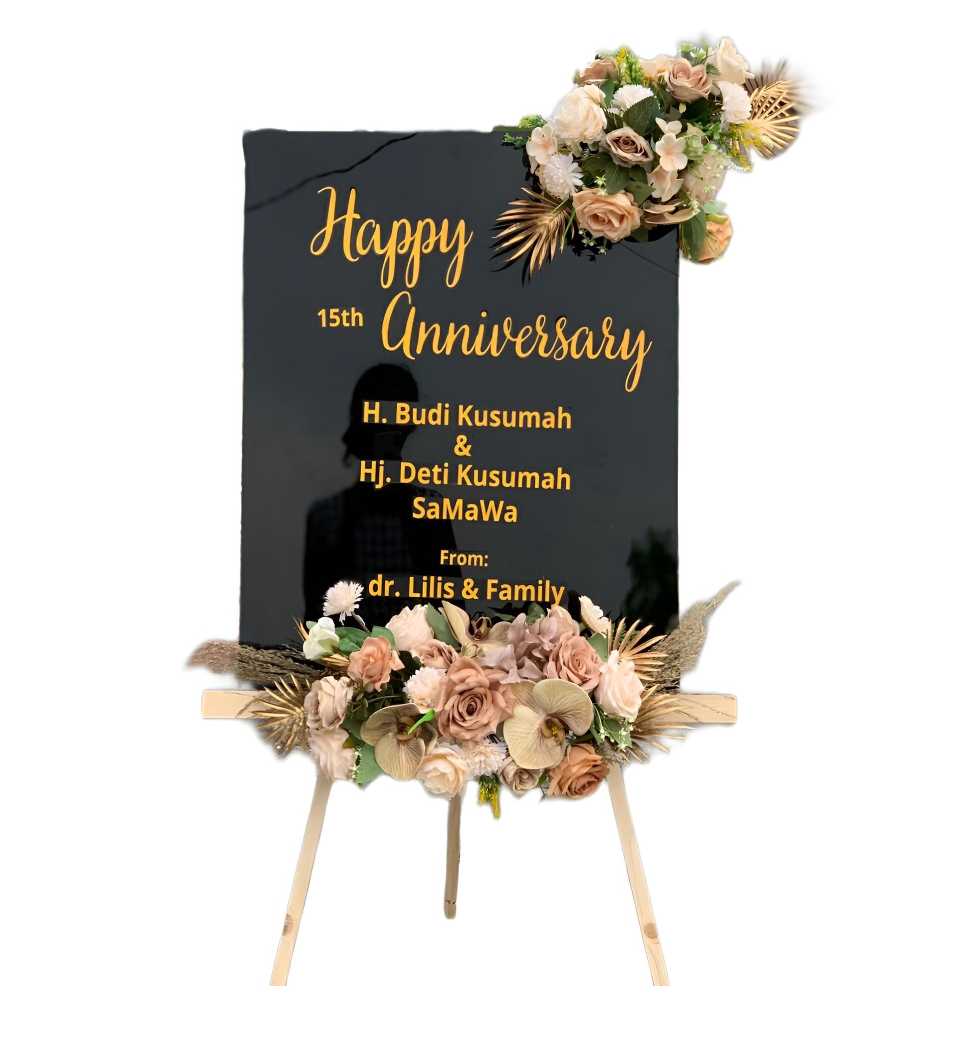 Papan Bunga Akrilik Pringapus